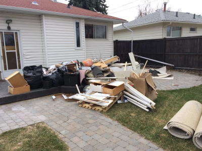 Construction-debris-removal